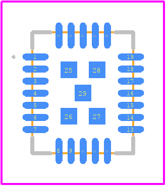 SNP74601CLE - SENASIC PCB footprint - Other - Other - LGA24_2025