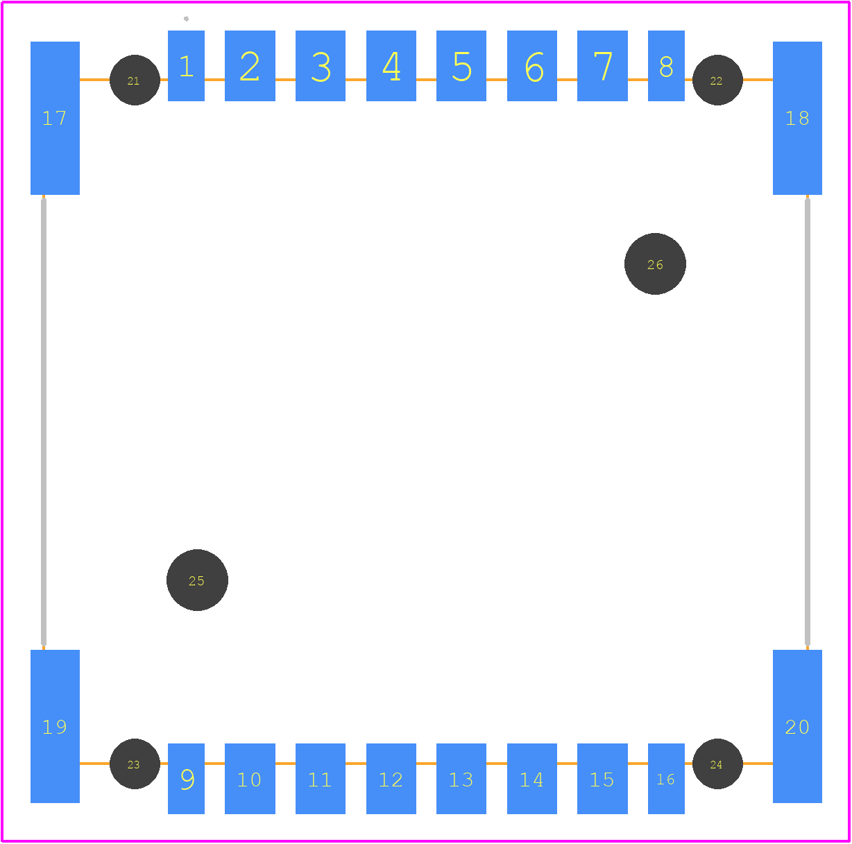 299-008-299-198 - EDAC PCB footprint - Other - Other - 299-008-299-198-3