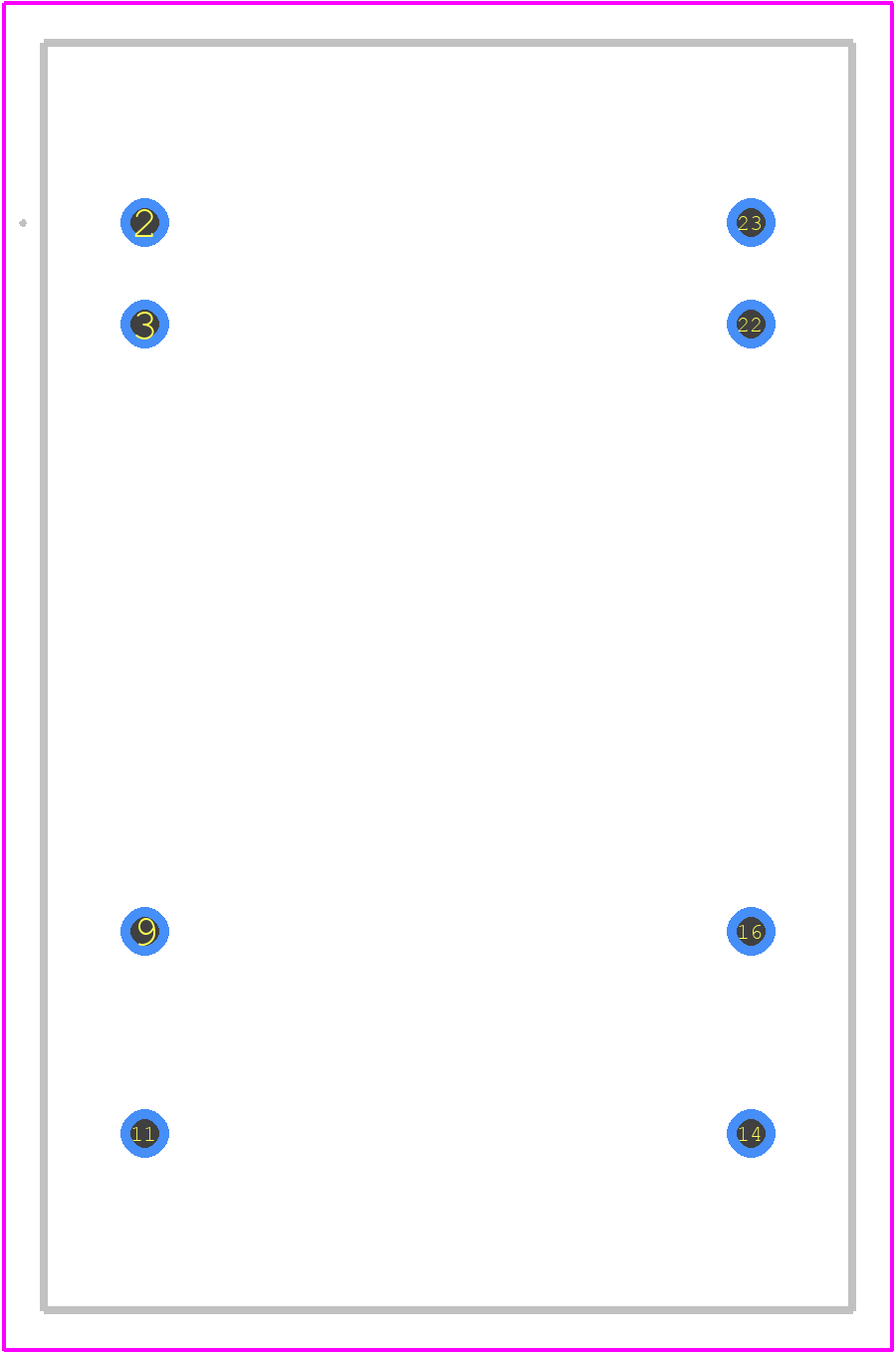 EC7A-24D15 - Cincon PCB footprint - Other - Other - 24-DIP Module, 8 Leads_2025