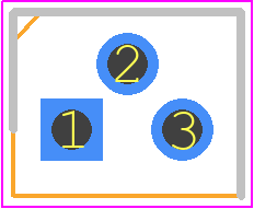 KSC1845 - onsemi PCB footprint - Transistor Outline, Vertical - Transistor Outline, Vertical - TO−92 (TO−226) CASE 29−11 ISSUE AM