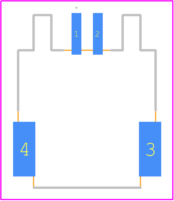 2834674-2 - TE Connectivity PCB footprint - Other - Other - 2834674-2-1