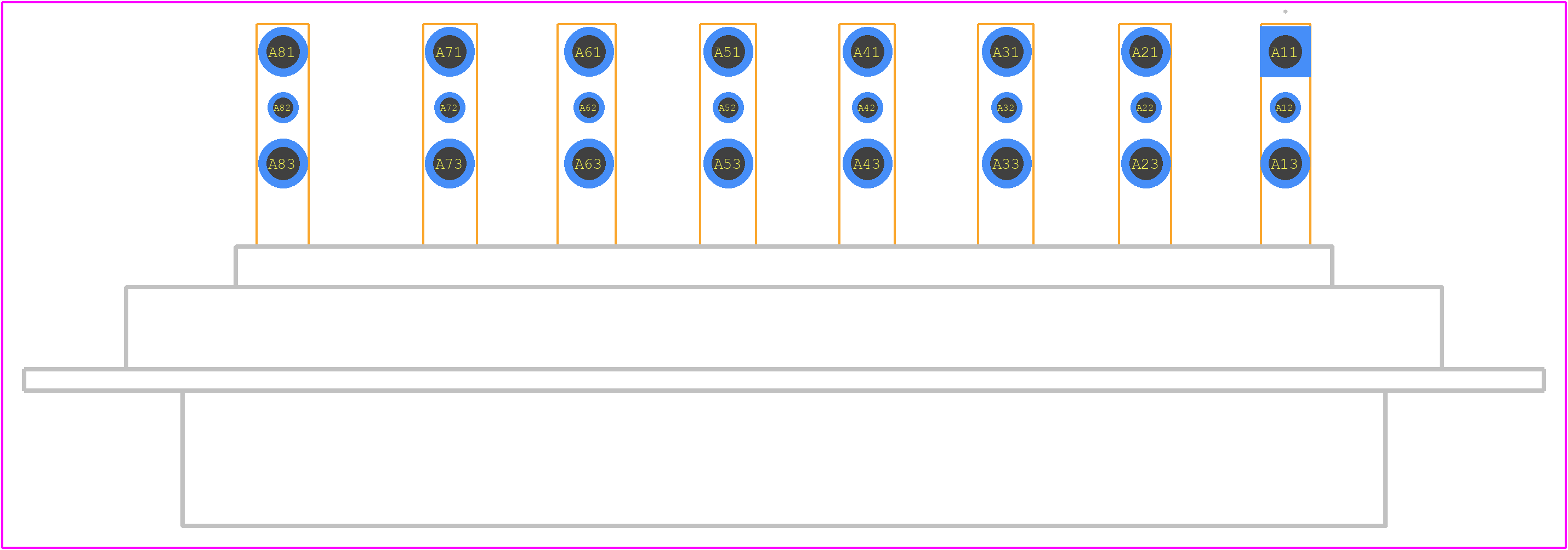 CBM8W8S850000 - Positronic PCB footprint - Other - Other - CBM8W8S850000-3