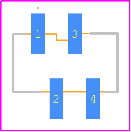 292371-4 - TE Connectivity PCB footprint - Other - Other - 292371-4-1