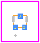 PBHV8515QA-QZ - Nexperia PCB footprint - Other - Other - SOT1215_2025-2
