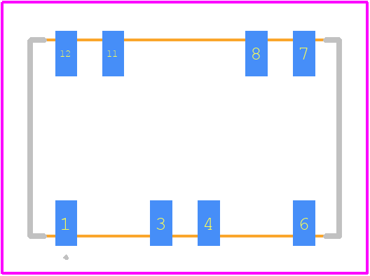 BPF-AS1600-75+ - Mini-Circuits PCB footprint - Other - Other - TK2678