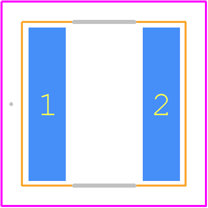 IFSC3232DBER2R0N01 - Vishay PCB footprint - Other - Other - 8.0 mm x 8.0 mm x 4.2 mm