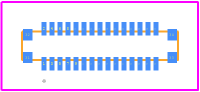 OK-14GM030-04 - ABRACON PCB footprint - Other - Other - OK-14GM030-04-1