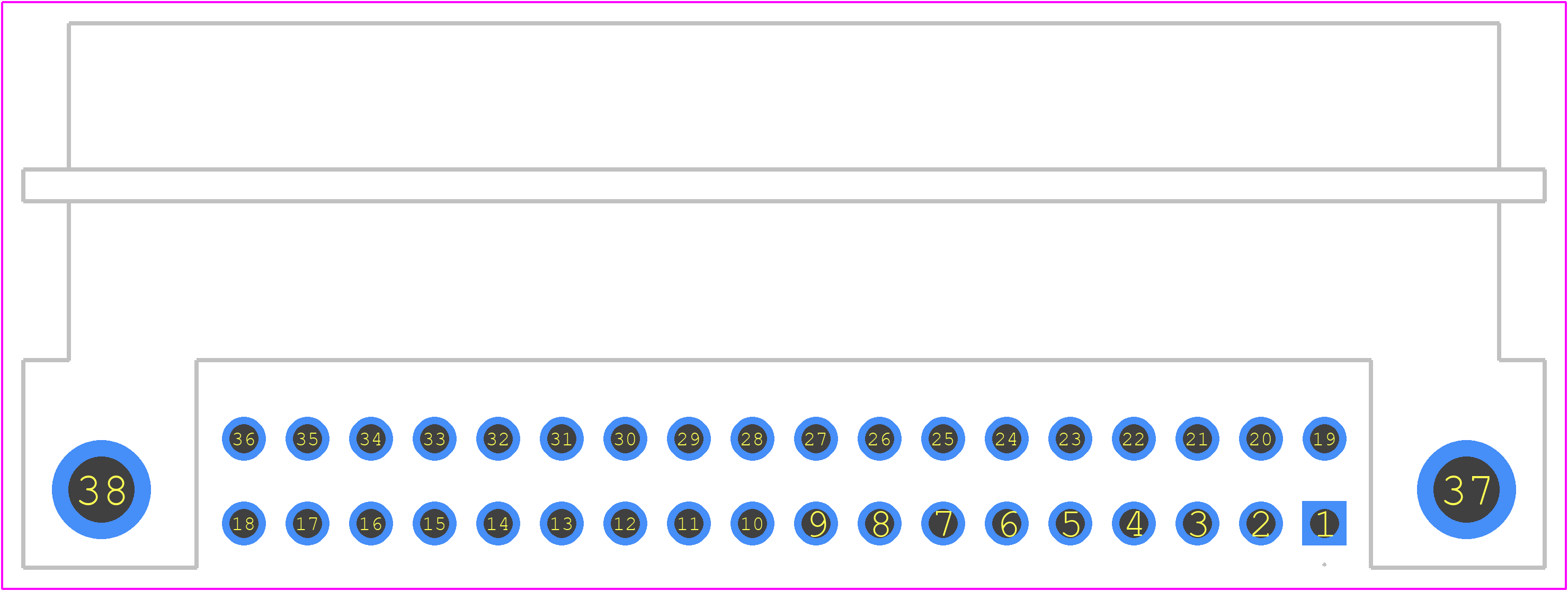 12110485 - Aptiv PCB footprint - Other - Other - 12110485-3