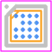 SKY76206-11 - Skyworks PCB footprint - BGA - BGA - SKY76206-11