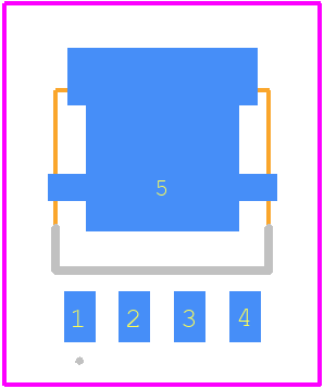NVMYS022N06CTWG - onsemi PCB footprint - Other - Other - LFPAK4 4.90x4.15x1.15MM, 1.27P CASE 760AB ISSUE D_24