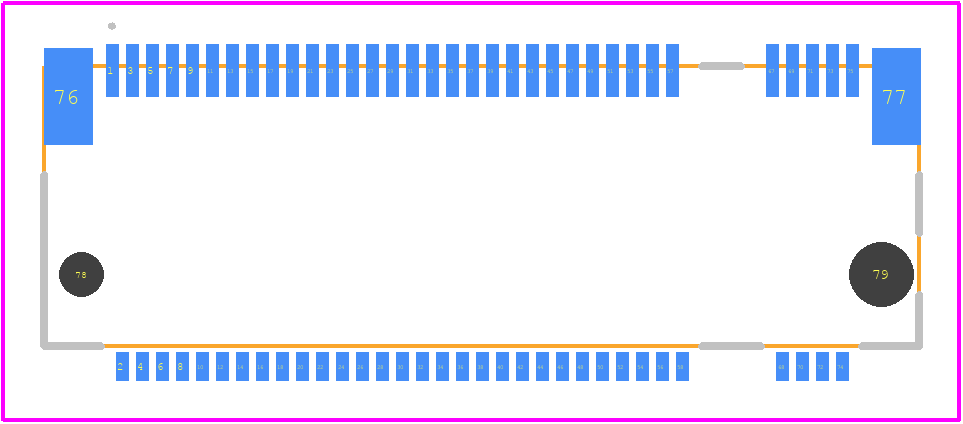 10173652-067RDMLF - Amphenol PCB footprint - Other - Other - 10173652-067RDMLF-1