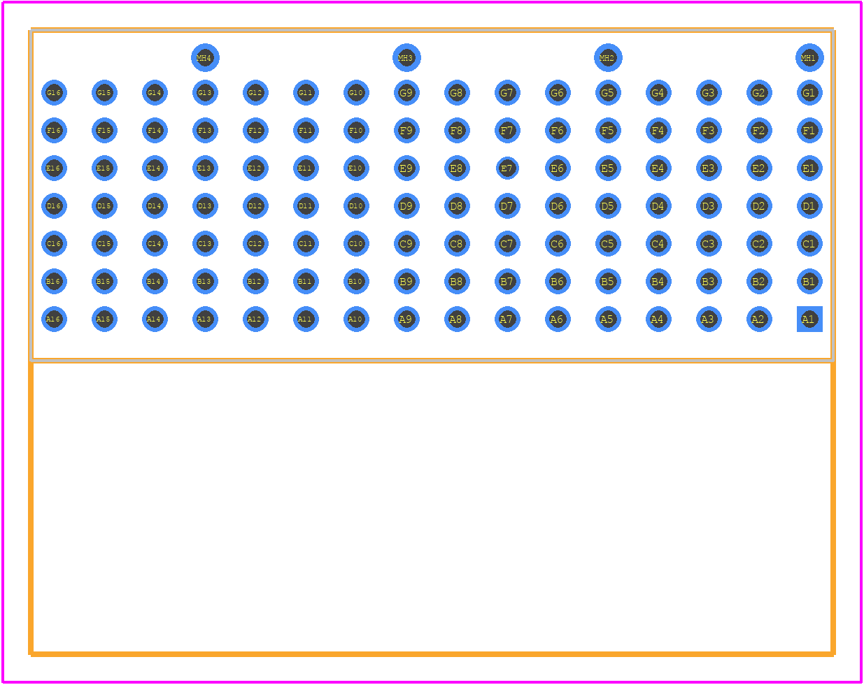 2302785-1 - TE Connectivity PCB footprint - Other - Other - 2302785-1-2