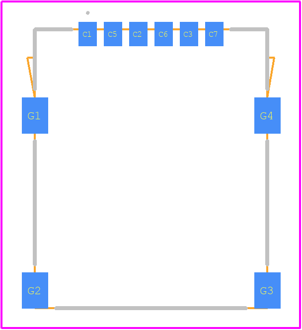 NSIM-14-C - Same Sky PCB footprint - Other - Other - NSIM-14-C-1