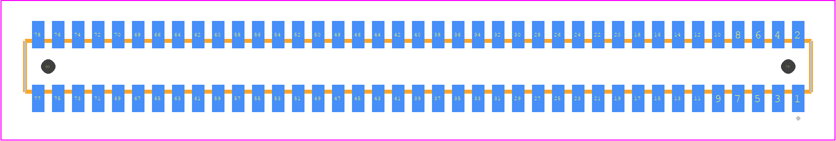 CLM-139-02-L-D-A - SAMTEC PCB footprint - Other - Other - CLM-139-02-XX-D-A
