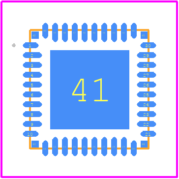 MPF5023CMMA0ES - NXP PCB footprint - Other - Other - SOT618-17(D)