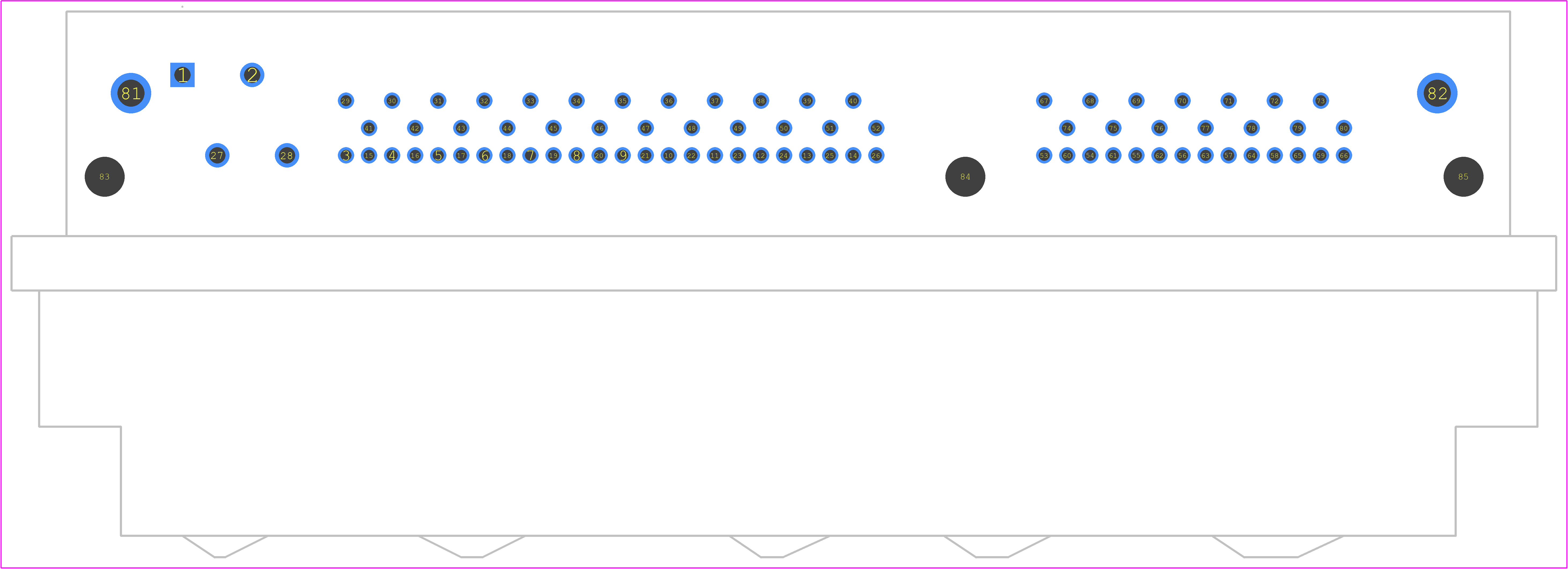 1743275-1 - TE Connectivity PCB footprint - Other - Other - 1743275-1-4