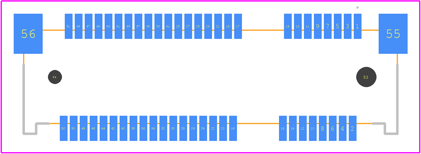119A-70A00-R02 - ATTEND PCB footprint - Other - Other - 119A-70A00-R02-3