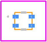 SHT40-AD1P-R2 - Sensirion PCB footprint - Other - Other - 4-DFN (1.5x1.5)-10