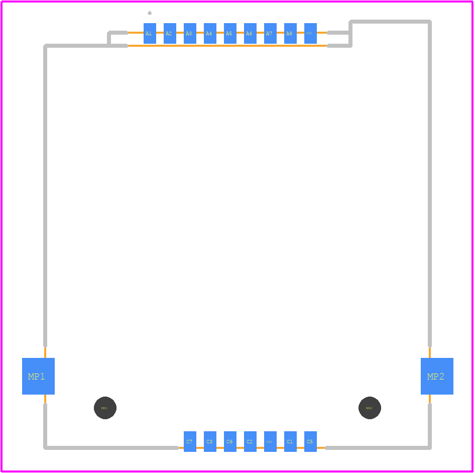 115U-B200 - ATTEND PCB footprint - Other - Other - 115U-B200-5