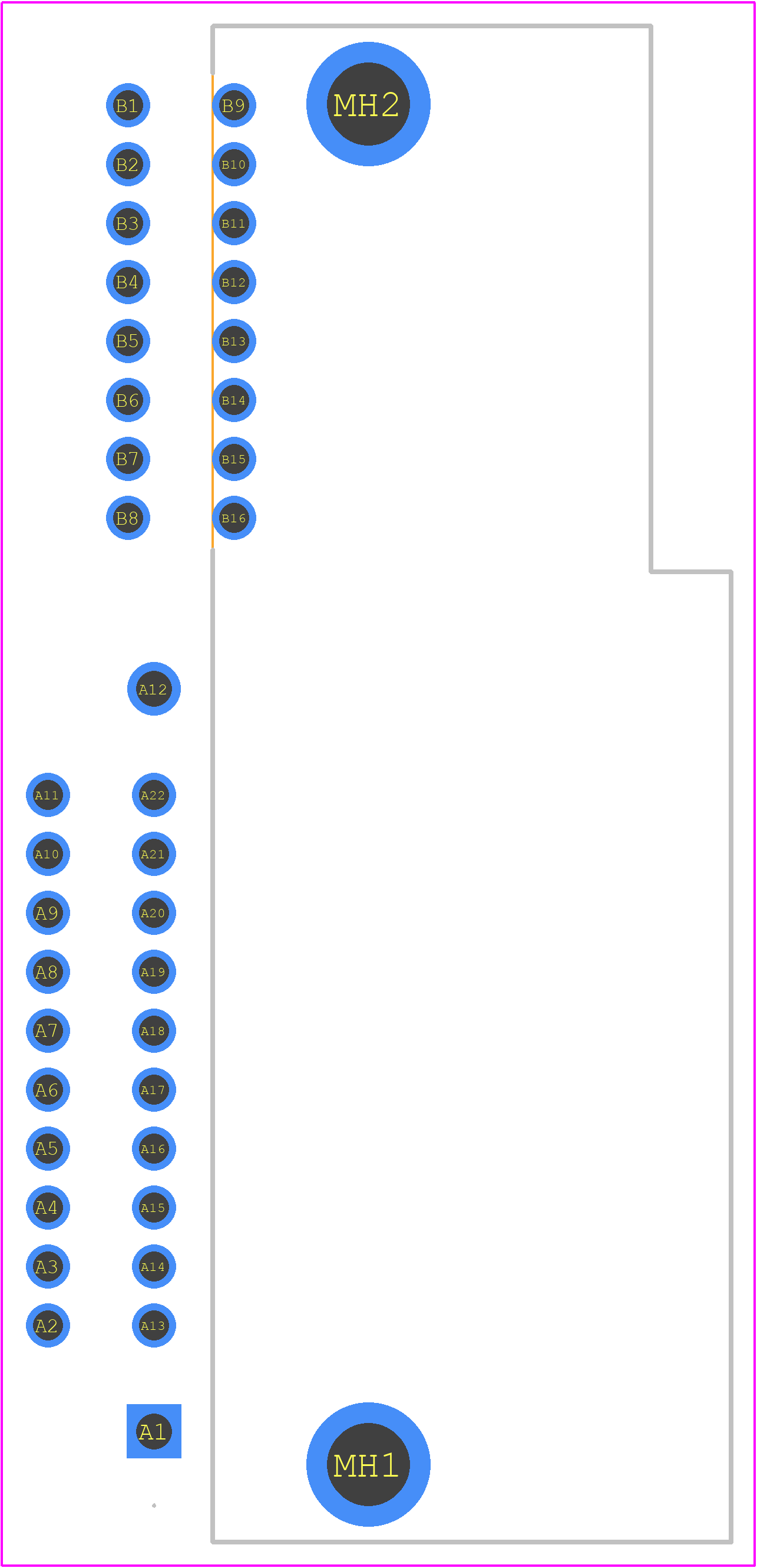 9-1438789-2 - TE Connectivity PCB footprint - Other - Other - 9-1438789-2-3
