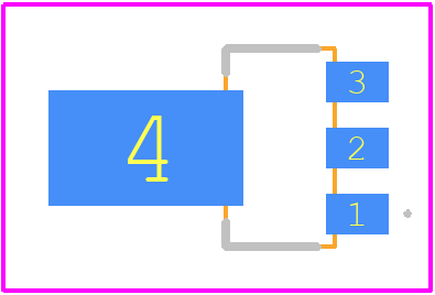 FMMT4140X-TP - MCC PCB footprint - Other - Other - SOT-89(H=1.6mm)_2024