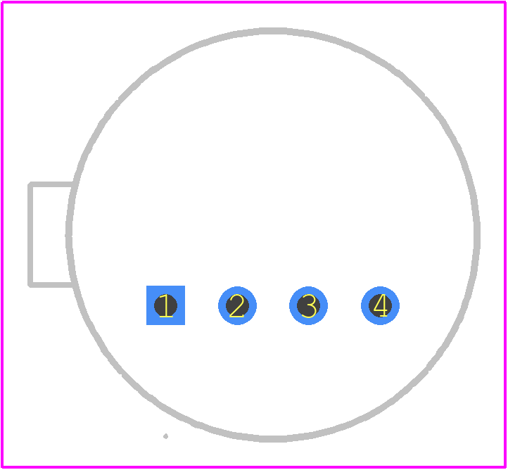 CL2-D4 - Alphasense PCB footprint - Other - Other - CL2-D4-2
