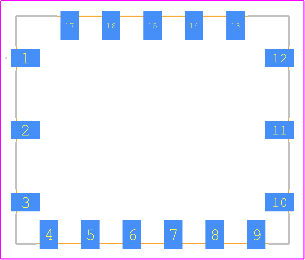 CBP-1450F+ - Mini-Circuits PCB footprint - Other - Other - KV1710_2025-2