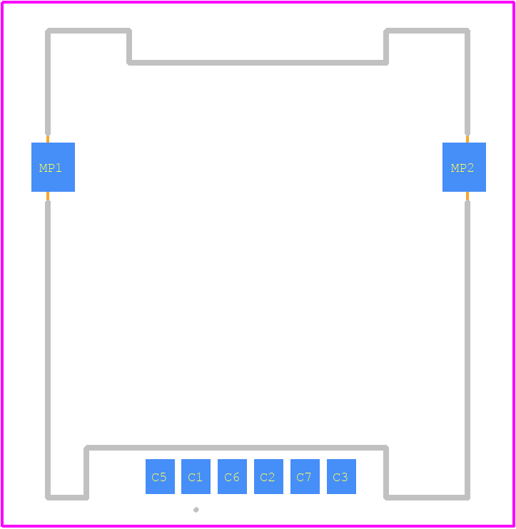 MSIM-11-C - Same Sky PCB footprint - Other - Other - MSIM-11-C-1