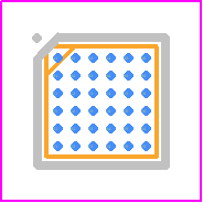 DA9083-26UUC - Renesas Electronics PCB footprint - BGA - BGA - 36-wlcsp