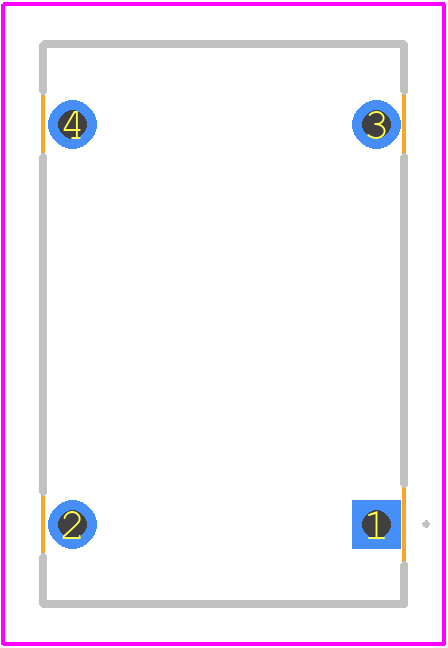 RN204-2-02-1M1 - TE Connectivity PCB footprint - Other - Other - RN204_2025