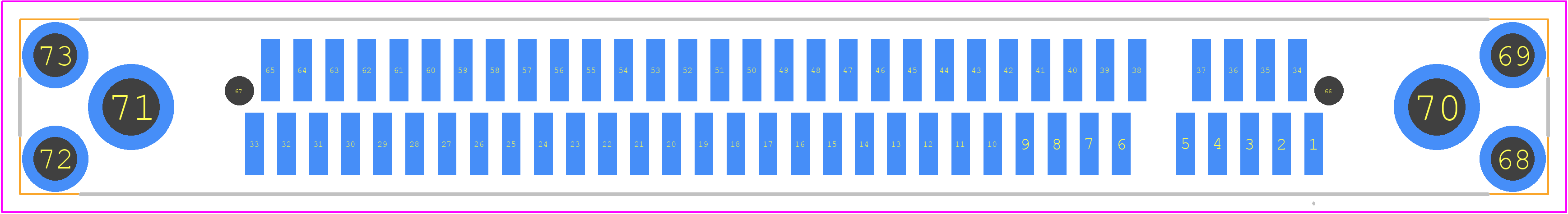 MLSI-08L-1000-375-2620 - Molex PCB footprint - Other - Other - MLSI-08L-1000-375-2620-2
