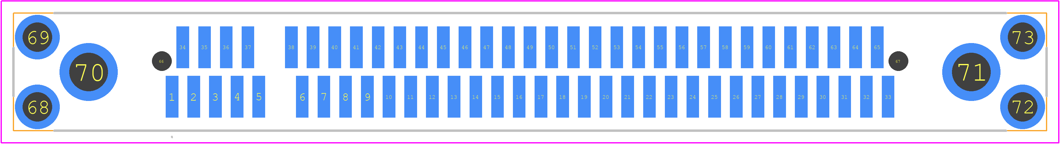 MLSI-08L-2000-475-2620 - Molex PCB footprint - Other - Other - MLSI-08L-2000-475-2620-3