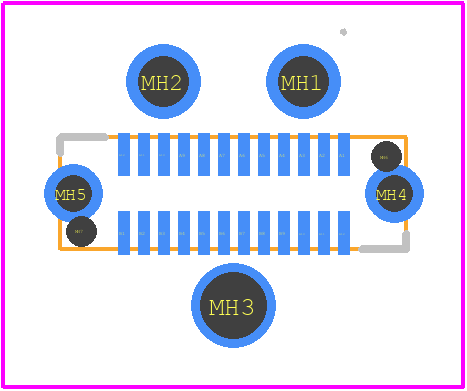 2495699-1 - TE Connectivity PCB footprint - Other - Other - 2495699-1-3