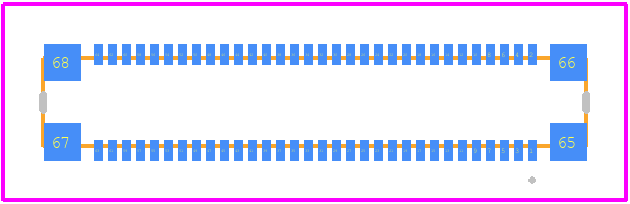 AXF5A6412 - Panasonic PCB footprint - Other - Other - AXF5A6412-2