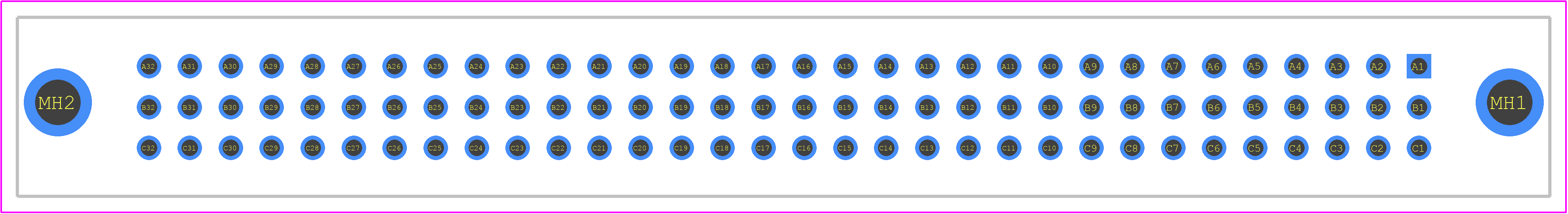 374001 - TE Connectivity PCB footprint - Other - Other - 374001-1