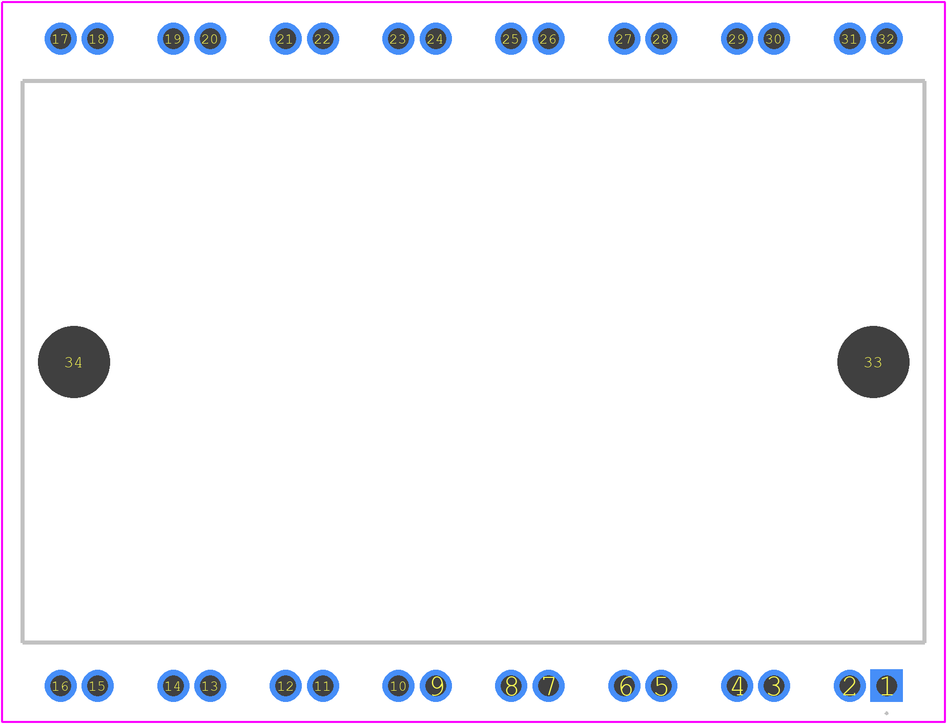 M1TP80M12W2-2LA - STMicroelectronics PCB footprint - Other - Other - ACEPACK DMT-32 -2025