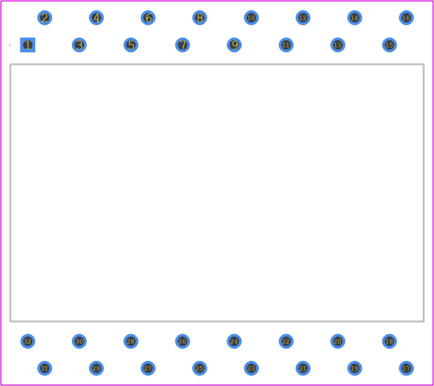 M2TP80M12W2-2LA - STMicroelectronics PCB footprint - Other - Other - ACEPACK DMT‑32 zig-zag