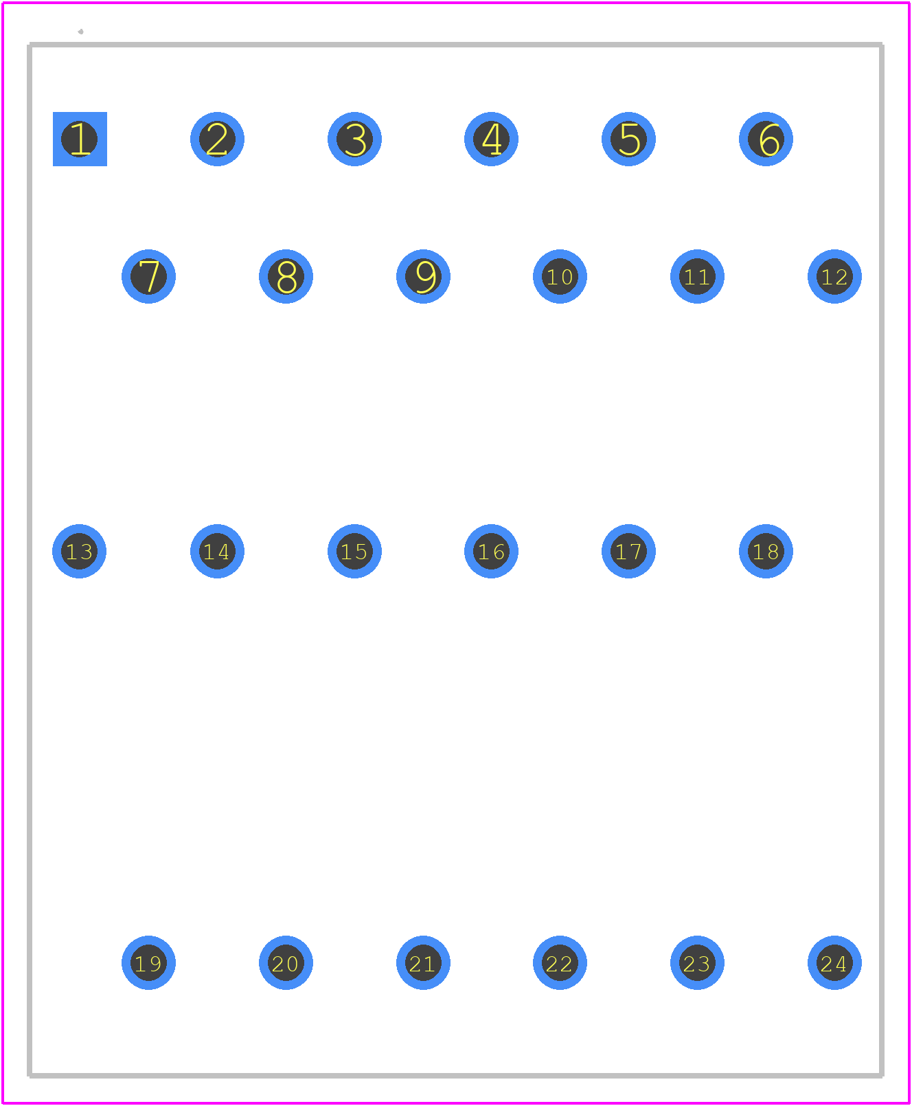 738-206 - Wago PCB footprint - Other - Other - 738-206-1