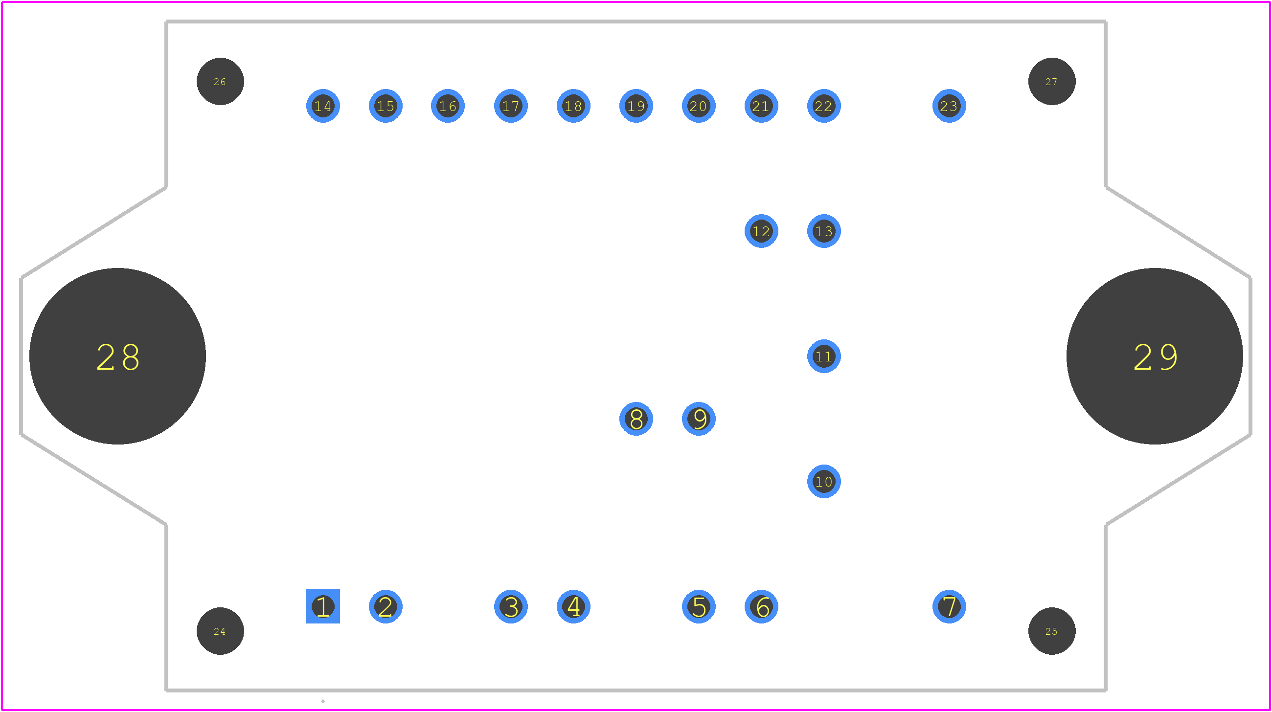 SK25DGDL12T7ETE1 - Semikron PCB footprint - Other - Other - SEMITOP E1
