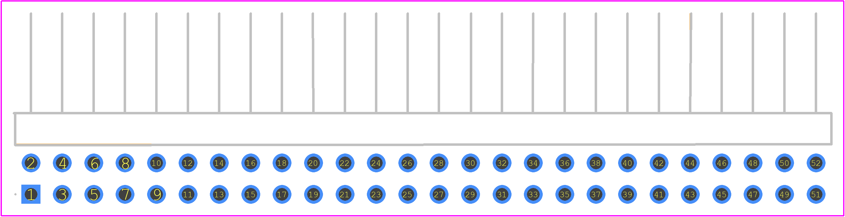 2352-5221-TG - 3M PCB footprint - Other - Other - 2352-5221-TG-2