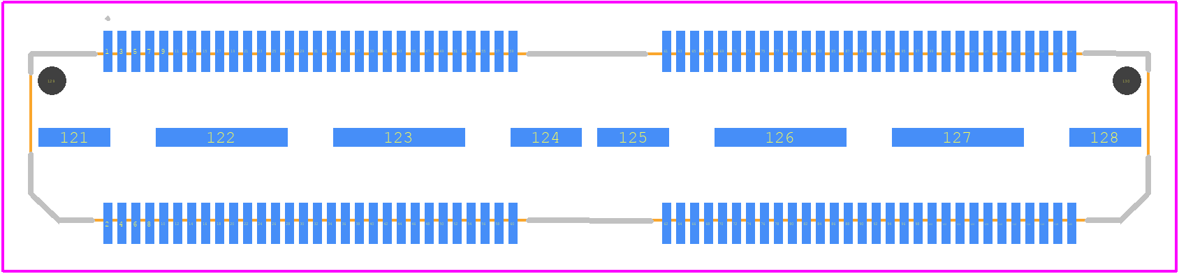 QTH-060-03-H-D-A - SAMTEC PCB footprint - Other - Other - QTH-060-03-H-D-A-4