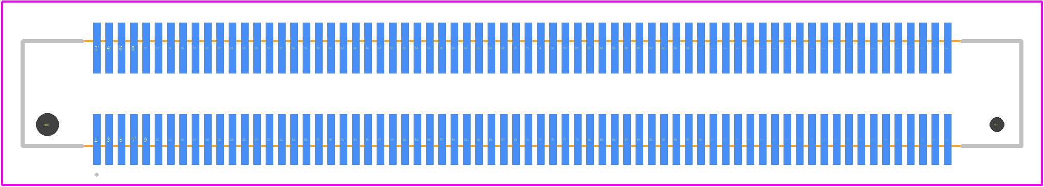 FX8C-140P-SV2(92) - Hirose PCB footprint - Other - Other - FX8C-140P-SV2(92)-1