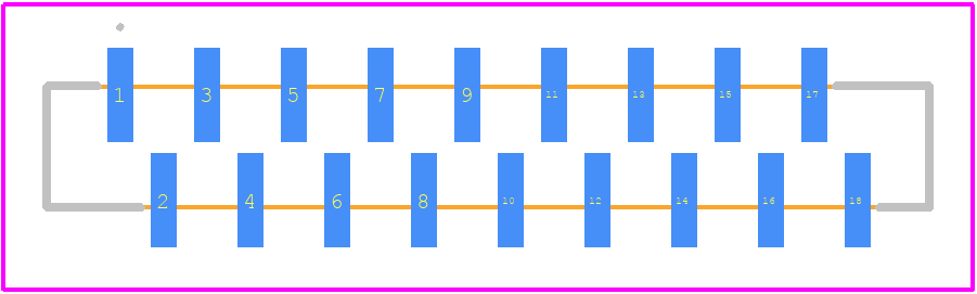 FC1-18-01-T-K-TR - SAMTEC PCB footprint - Other - Other - FC1-18-01-T-K-TR-1