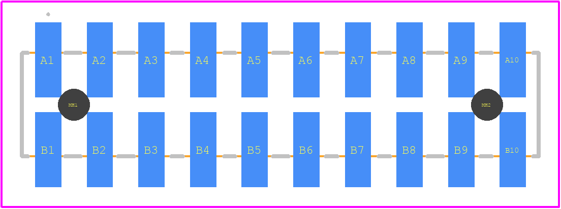 15-91-0207 - Molex PCB footprint - Other - Other - 15-91-0207-2