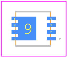 BSZ123N08NS3G - Infineon PCB footprint - Other - Other - PG-TDSON-8-2016