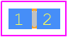 CZRQR52C2-HF - Comchip Technology PCB footprint - Diodes Chip Non-polarised - Diodes Chip Non-polarised - 0402/SOD-923F