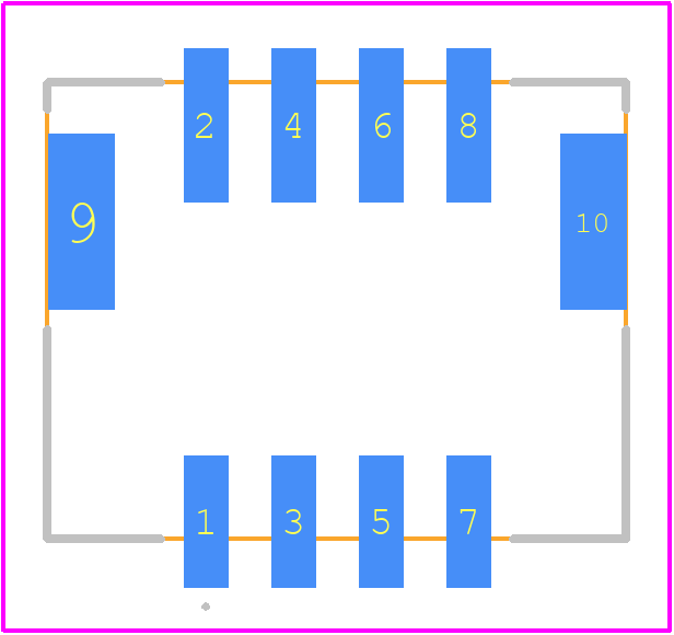 220205-0871 - Molex PCB footprint - Other - Other - 220205-0871-1