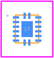 74AHC595BZX - Nexperia PCB footprint - Other - Other - SOT8016-1_2025-3