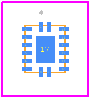 74LVC594ABZX - Nexperia PCB footprint - Other - Other - DHXQFN16-25