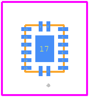 74LVC595ABZX - Nexperia PCB footprint - Other - Other - SOT8016-1_2025
